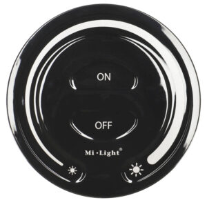 FUT087 Fali LED szalag dimmer/kapcsoló - Fekete