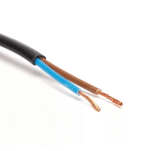 2 x 0,75mm2 lapos MTL vezeték - Fekete