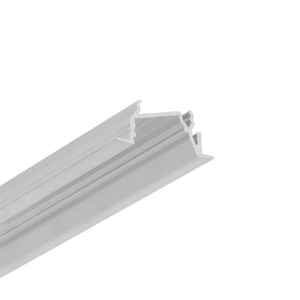 Diagonal - Ezüst - süllyeszthető - Natúr profil átlátszó búrával