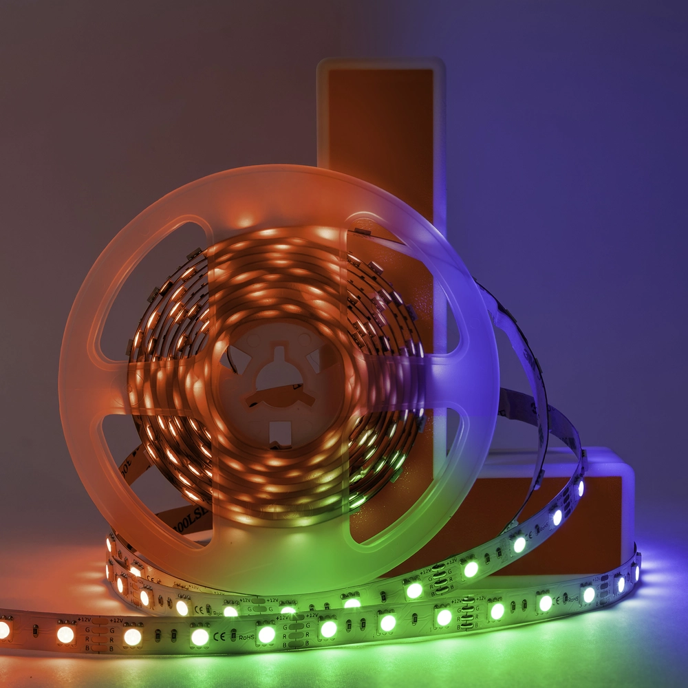 LiDeco - RGB magasfényű LED szalag - SMD5050 - 60LED-m