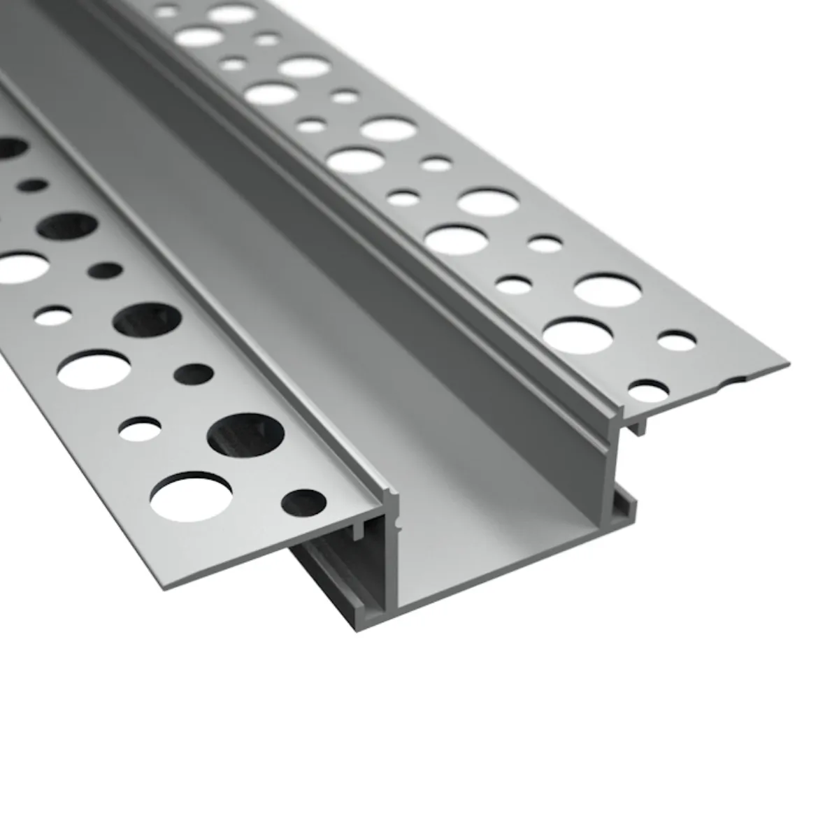 LD305 - Gipszkartonba süllyeszthető LED profil - Átlátszó:opál búrával