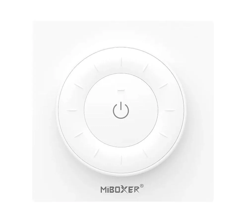 K3 Fehér - MiBoxer - Fali távirányító panel - Fényerő és színhőmérséklet szabályzó (CCT)