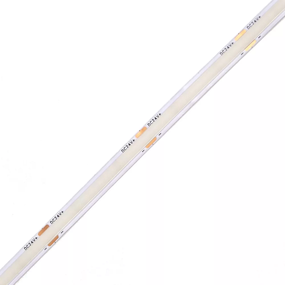 SOB LED Szalag - 24V:12W - Meleg fehér - 252LED:m