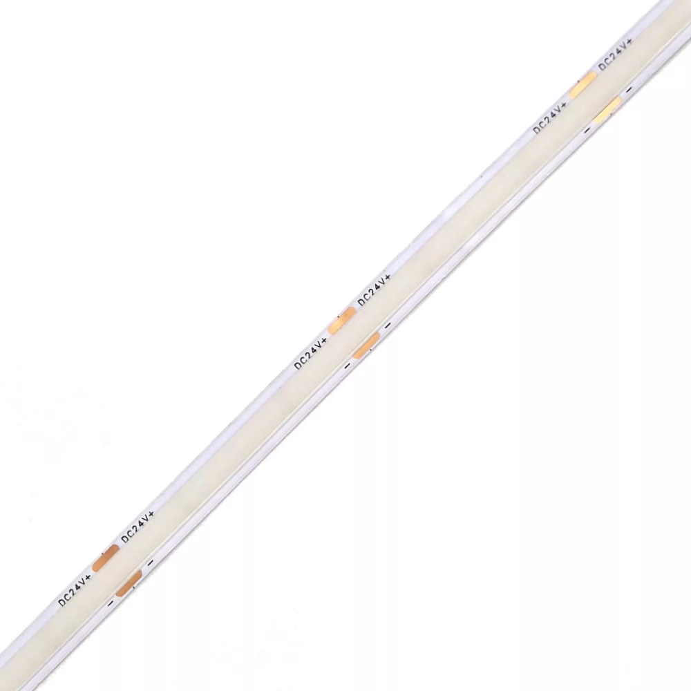 SOB LED Szalag - 24V:8W - Meleg fehér - 252LED:m