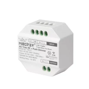 TRI-C1 - MiBoxer - TRIAC dimmer fényerőszabályzó vezérlő - 1 csatornás