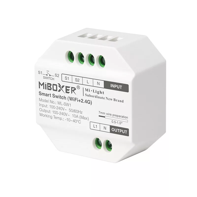 WL-SW1 - Smart Switch - WiFi vezérlés